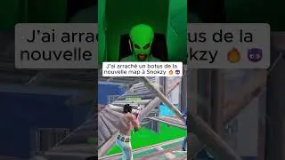 J&rsquo;ai arrach&eacute; ce petit botus sur la nouvelle map A snokzy 🔥🎮💥#fortnite  #streamer   #fortniteclips