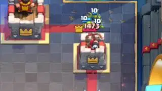 Baggy destroying liberals in clash royale