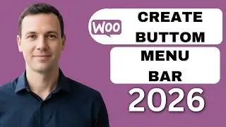 Как создать фиксированное нижнее меню для мобильных устройств в WooCommerce для начинающих (полно...