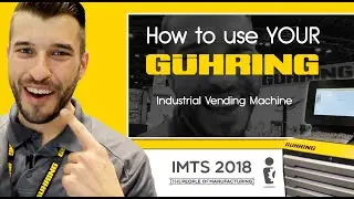 HOW TO USE | GUHRING: Multi Vend Tool Management/Dispensing System - IMTS 2018