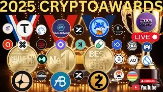 🔴 GOING LIVE: The CRYPTO AWARDS  - BATTLE OF THE LAYER 1 - KASPA - SUI - TAO - SEI - MONAD