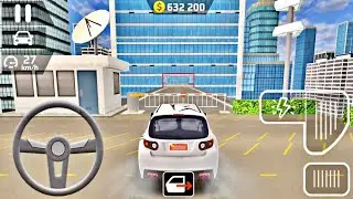 Smash Car Hit: Pro Driver White Suv Driving Stunts Simulator - Android Ios GamePlay 3D