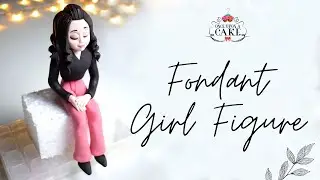 Fondant Girl Figure - FULL TUTORIAL in Urdu/Hindi - Once Upon A Cake