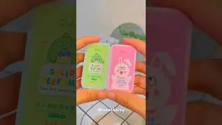 Chinese product. Solid Perfume by QJAJ, Green Tea & Peach Milk