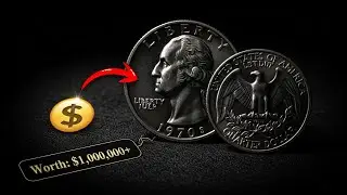 Самая дорогая черная американская монета достоинством в четверть доллара стоит миллионы &mdash; вы не п...