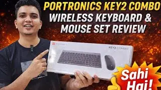 Portronics Key2 Combo Wireless Keyboard and Mouse Set Review | Best Budget Keyboard & Mouse for Work