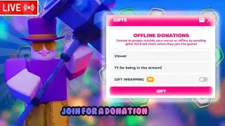 🔴LIVE!🔴💸DONATING💸 in Pls Donate! *TTS ENABLED!*💰