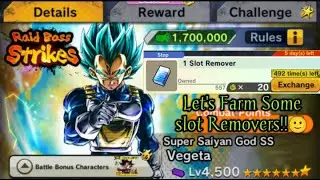 🍎DB LEGEND F2P LIVE NOW‼️🤓 (Slot Removers Farm + ZENKAI RUSH MEDALS)