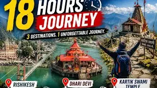 Rishikesh to Kartik Swami: A Journey to the Sky Temple #kartikswamitemple 