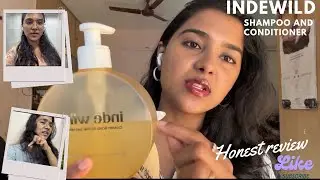Indewild Shampoo and conditioner Review👍👎