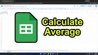 How to Calculate Average in Google Sheets