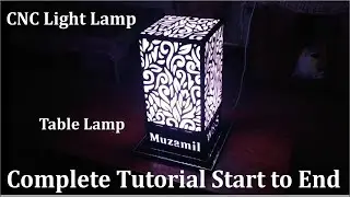 cnc light lamp|wooden lamp|wooden table lamp|wood working|diy lamp
