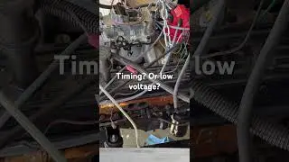 Having problems figuring out my crank no start on Chevy 350 #chevypickup #automobile #pickuptruck