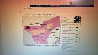 Severe Thunderstorm Warning for Austin & Bastrop | Alert #288