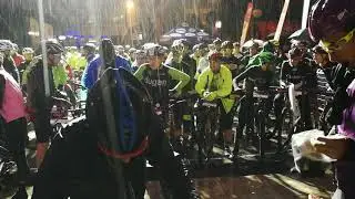 Parrilla de salida en la Aldro BTT 2019
