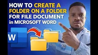 How to create a folder on a folder for file Document in Microsoft word #india #tutorial #youtube