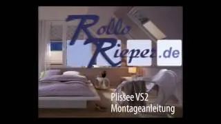Anleitung zur Montage und Aufma&szlig; eines Plissees VS2 von Rollo Rieper