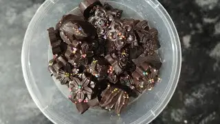  चोकलेट रेसिपी #How to make a dark chocolate #homemadechocolate #recipe #chocolate