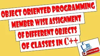 Member wise assignment of objects of classes | OOP Concepts | Urdu/Hindi