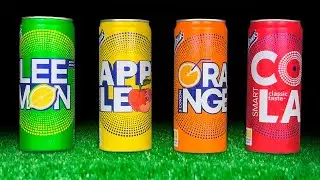 Burst of Flavor & Fizz: Colorful Sweet Sodas &mdash; ASMR Relaxing Bubble Sounds to Enjoy!