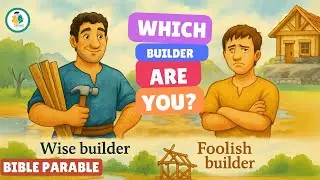 Parable of The Wise and The Foolish Builders | Bible Story for Toddlers | Kids Read Aloud | CHIBOOKS