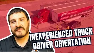 Paper Transport orientation for inexperienced truck drivers