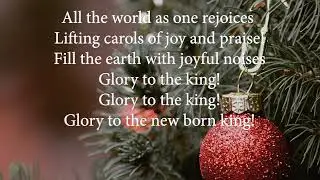 Angel song (Glory to the new born king)- SAB cover