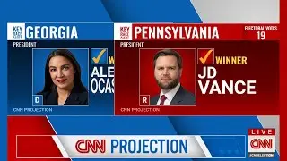 2028 Election Night | JD Vance v AOC FULL PREDICTION