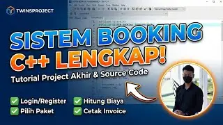Project Akhir C++ Kelar! Bikin Sistem Booking + Cetak Invoice 😱