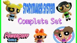 PowerPuff Girls Storymaker System Complete Set