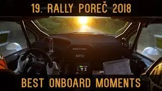19. rally Poreč 2018 | Best onboard moments | Rok Turk - Blanka Kacin (Peugeot 208 T16)