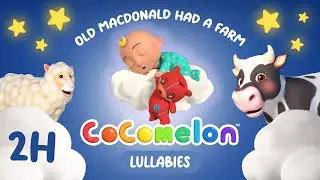 Old MacDonald Had a Farm | 2 Hours of Bedtime Lullabies for Babies 🌙⭐ | CoComelon Baby Sleep Music 😴