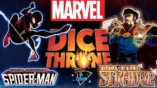Marvel Dice Throne | Spider-Man vs Doctor Strange | Playthrough #marveldicethrone #dicethrone