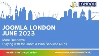 Marc Dech&egrave;vre - Playing with the Joomla Web Services (API)