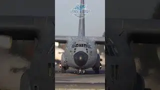 C130 Vs A330neo at Lisbon Airport