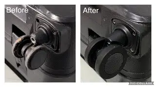 Luggage Wheel Replacement- Lojel Octa 2