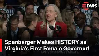 Abigail Spanberger&rsquo;s EMOTIONAL Victory Speech After Historic Virginia Win, Calls for UNITY | AC1G