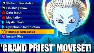 Full 'Grand Priest' Themed Moveset! | Dragon Ball Xenoverse 2