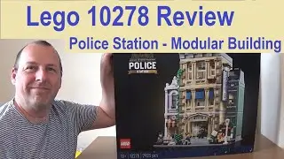 Lego 10278 Police Station Modular Building Review