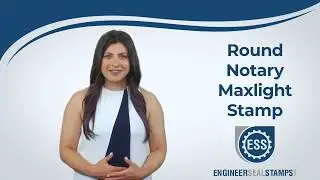 ESS Round Notary Maxlight Stamps