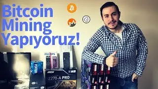 Bitcoin Madenciliği Yapıyoruz! İlk Mining Rig Kurulumu