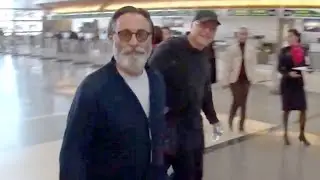 X17 EXCLUSIVE: Andy Garcia Strolls Through LAX
