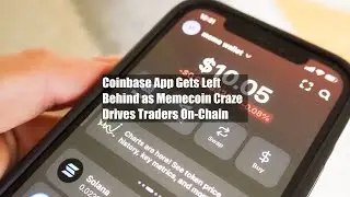 Coinbase App Gets Left Behind as Memecoin Craze Drives Traders On-Chain