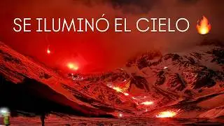 🔥 LA BAJADA CON ANTORCHAS DESDE ADENTRO | Glaciar Martial | Ushuaia | 2025