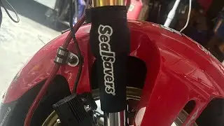 Seal Saver install on 2022 Honda Grom