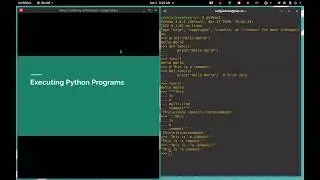 Python Video 3: Working with Python's Interactive Interpreter