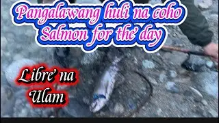 Last minute nakahuli ng Coho Salmons