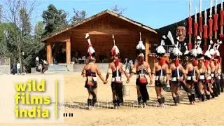 Jam Hang festival celebration by Khiamniungan Naga tribe