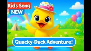 Quacky-Duck Adventure! 🦆✨ Toddler Dance & Nursery Rhyme