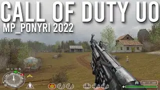 Call of Duty United Offensive Multiplayer In 2022 Mp_Ponyri Base Assault Gameplay | 4K